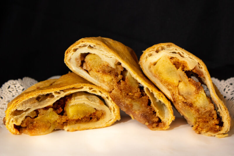 Apple Strudel Sliced