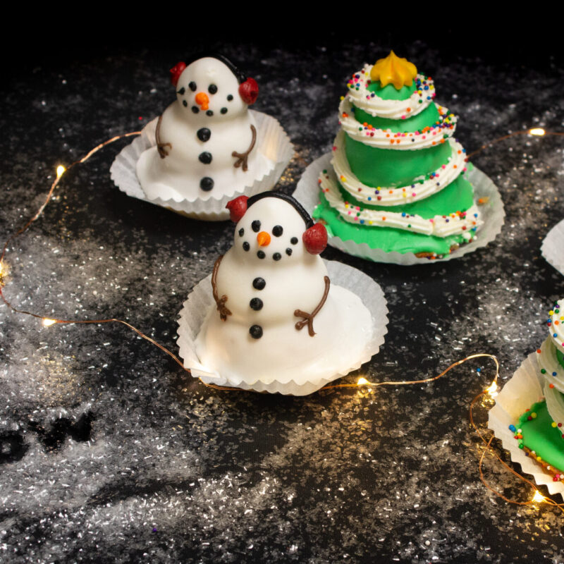 Christmas cake gems