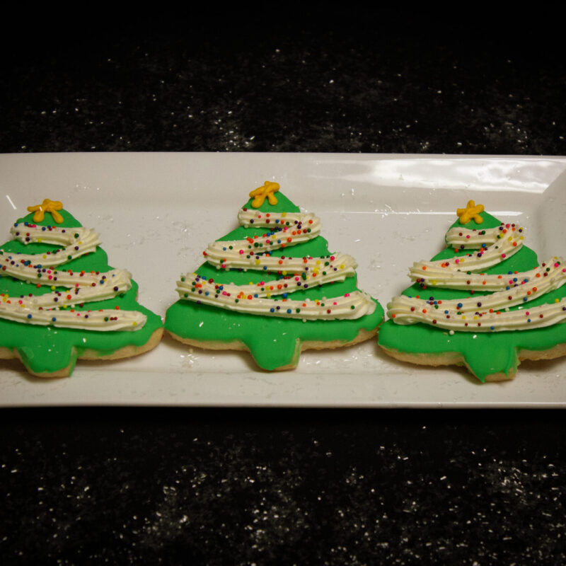 Christmas Tree Cookies