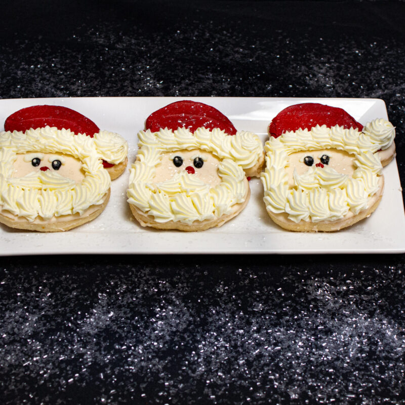 Santa cookies