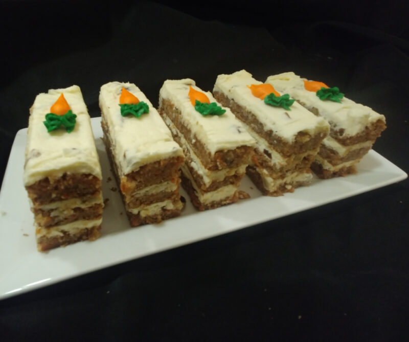 carrot cake slice