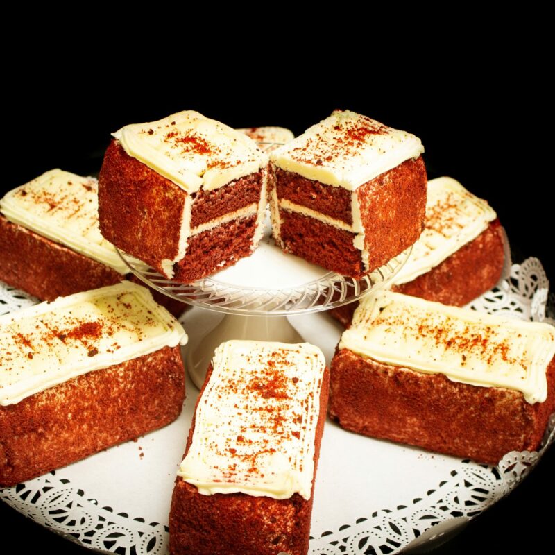 Red Velvet Cake Bars