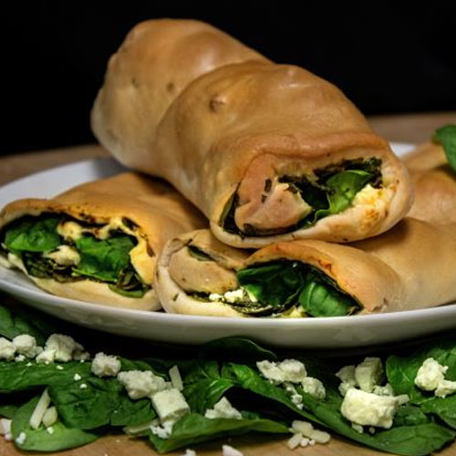 Spinach and Feta Rolls