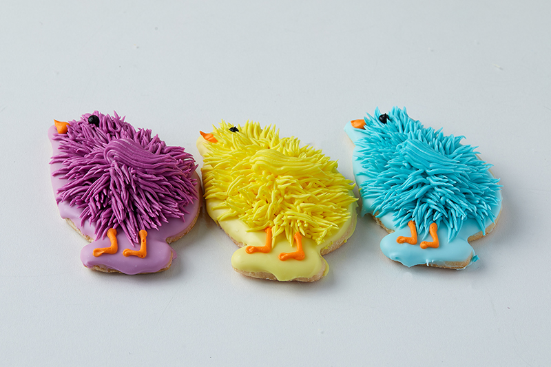 Easter Chick Cookies