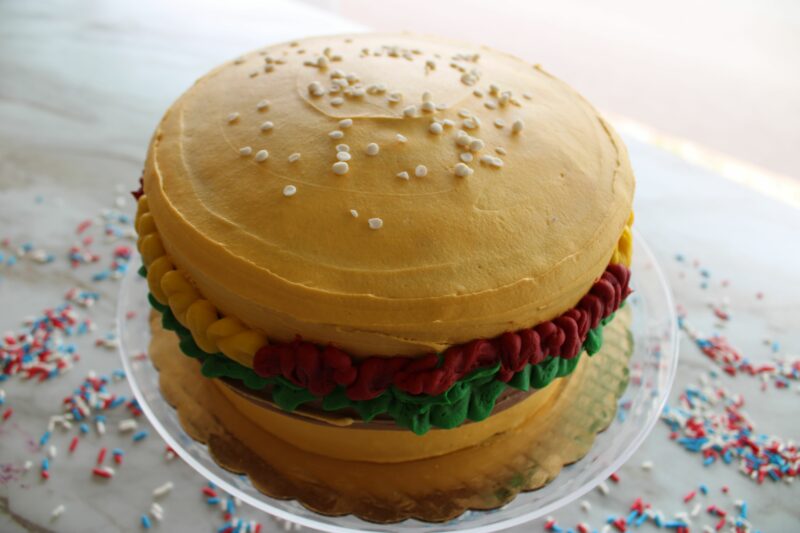 Hamburger Cake