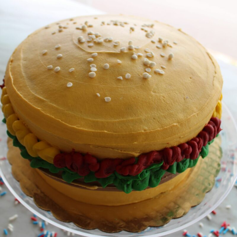 Hamburger Cake
