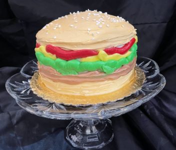 Hamburger Cake