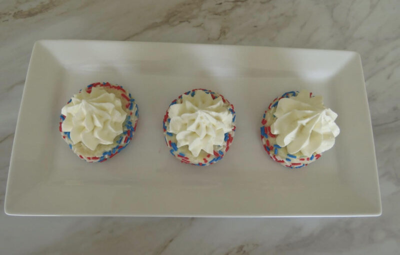 Red, white and blue jimmie Thumbprints