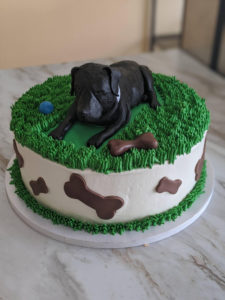Custom Cake Dog