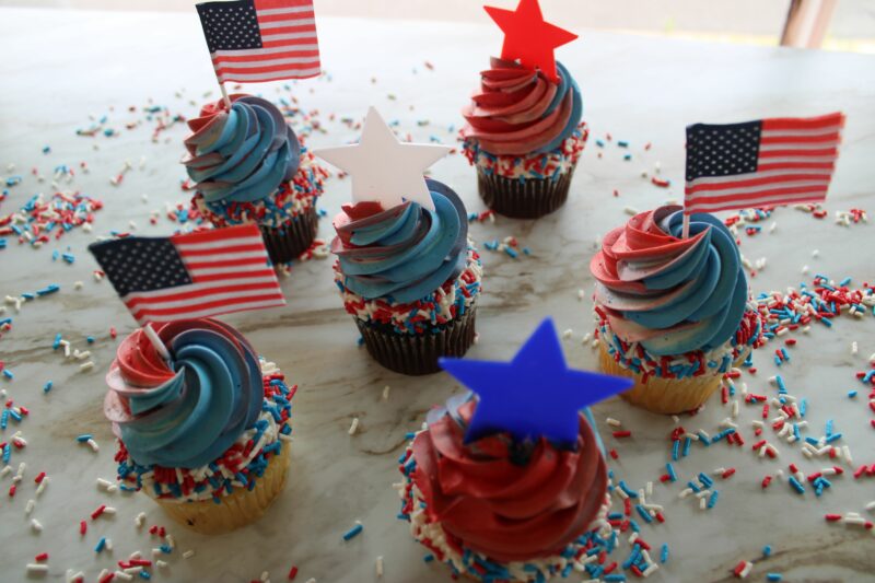 Patriotic Cupcakes