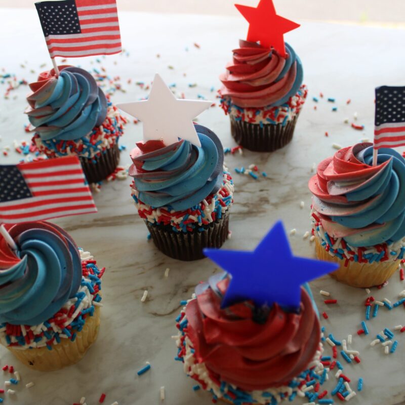 Patriotic Cupcakes