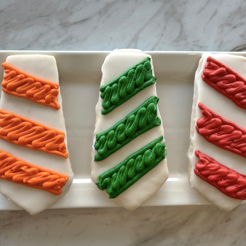 Father's Day Decorated Cookies - Necktie