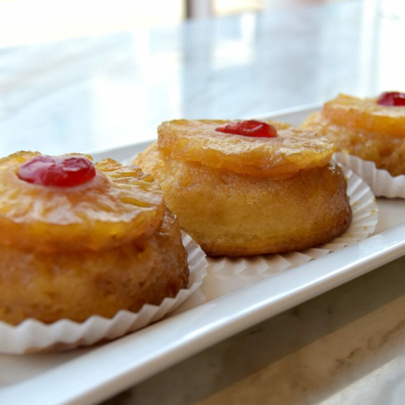 Mini Pineapple Upside Down Cake