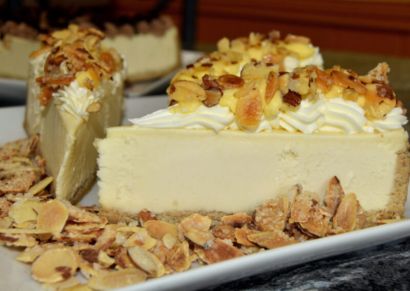 Burnt Almond Cheesecake