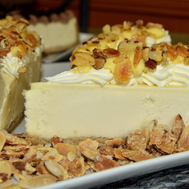 Burnt Almond Cheesecake