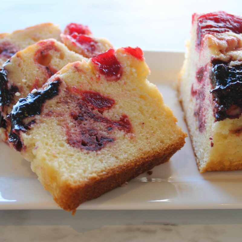Sweet Bread, mixed berry