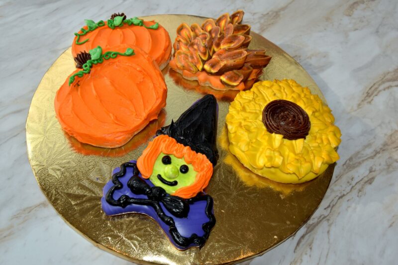 Decorated Halloween Cookies
