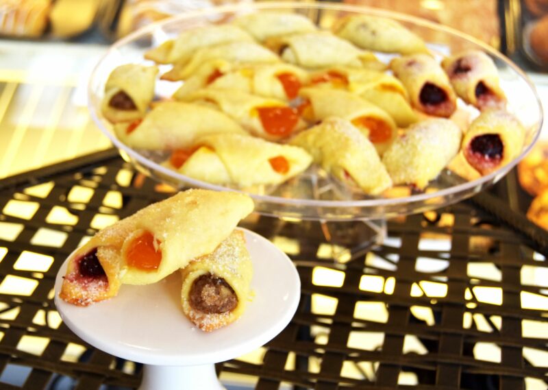 Apricot, Raspberry, and Nut rolls