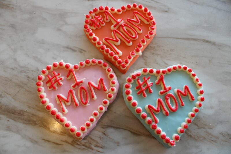 Mothers Day Decorated Cookies