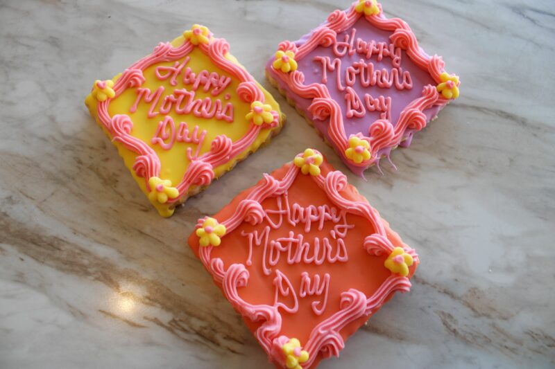 Mothers Day Decorated Cookies