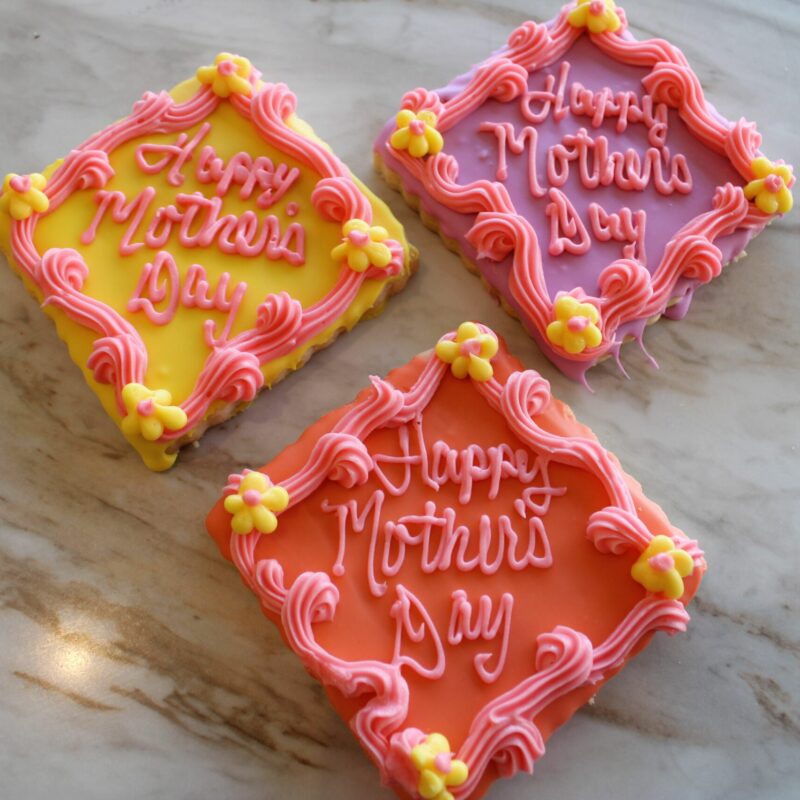 Mothers Day Decorated Cookies