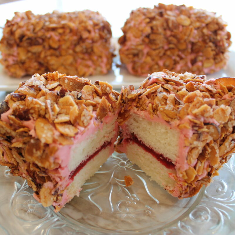 Raspberry Torte Bars