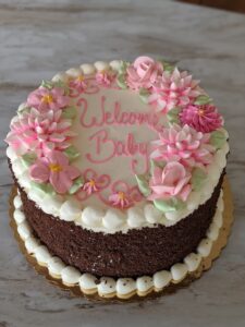 Custom Cake Welcome Baby