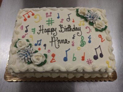 Custom Cake Music Design