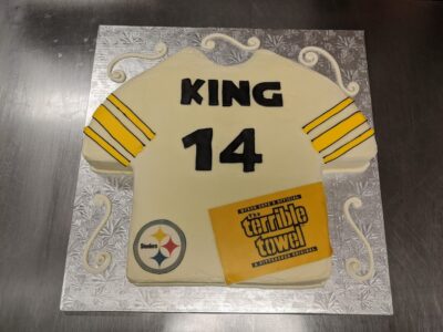 Custom Cake Steeler Jersey