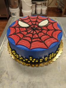 Custom Cake Spiderman