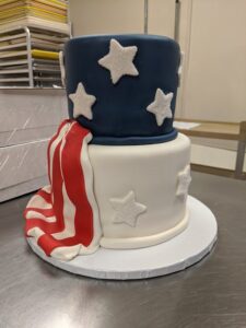 Custom Cake Patriotic