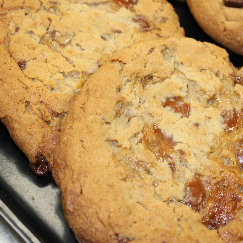 Large Cookie Salted Carmel Cookie