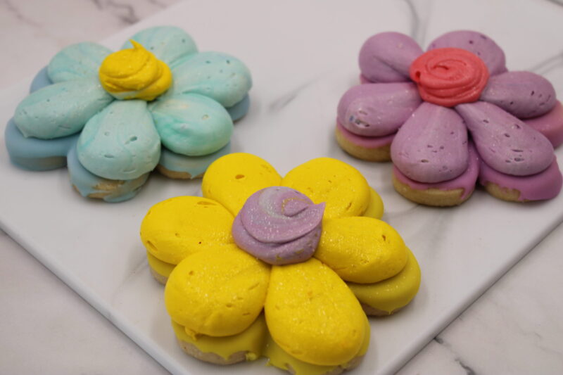 Decorated Cookies - Daisy