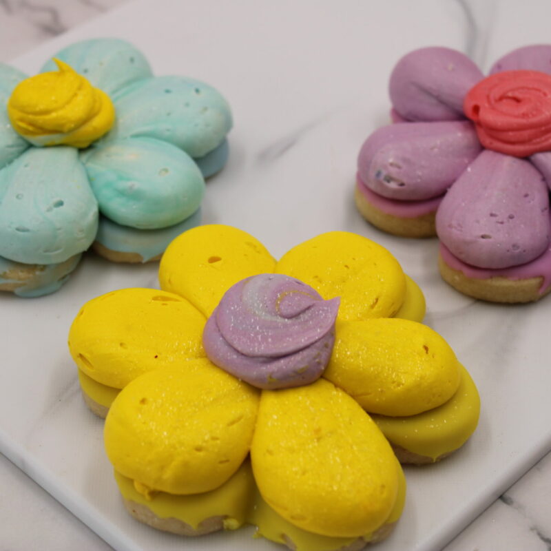 Decorated Cookies - Daisy