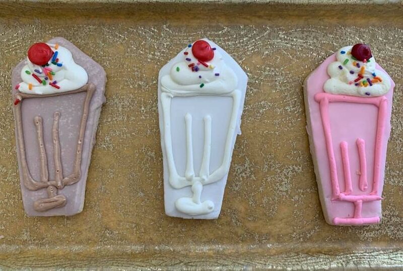 Decorated Cookies - Milkshake