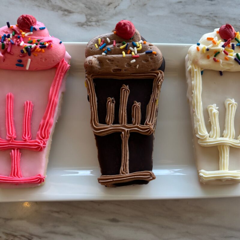 Decorated Cookies - Milkshake