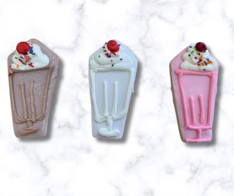 Decorated Cookies - Milkshake
