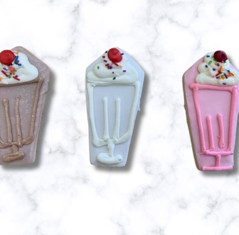 Decorated Cookies - Milkshake