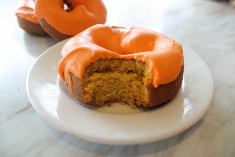 Pumpkin Cake Donuts