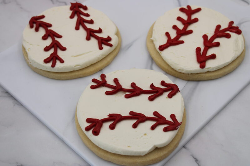 Decorated Cookies - Baseball