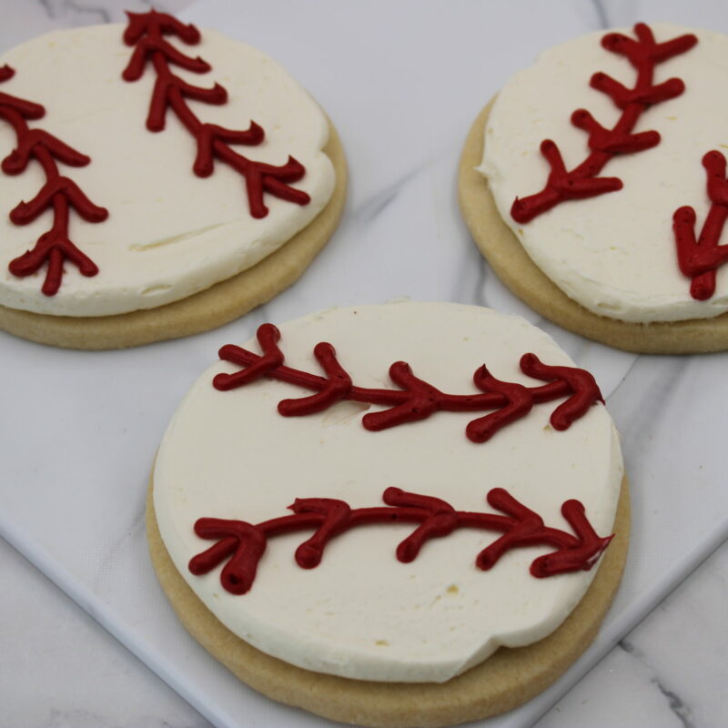 Decorated Cookies - Baseball