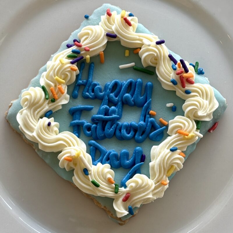Father's Day Decorated Cookies - Plaque