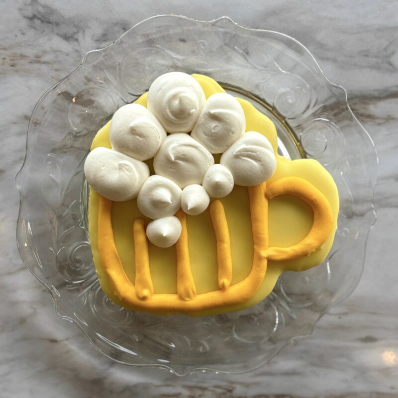 Father's Day Decorated Cookies - Beer Mug