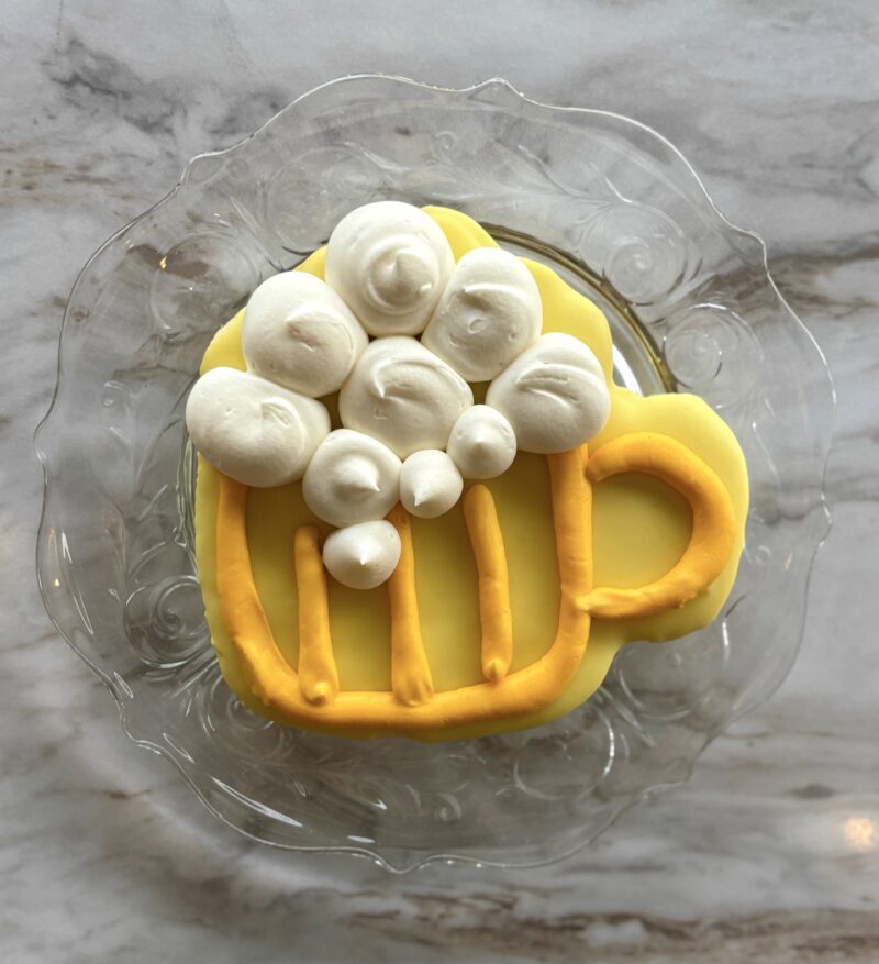 Father's Day Decorated Cookies - Beer Mug