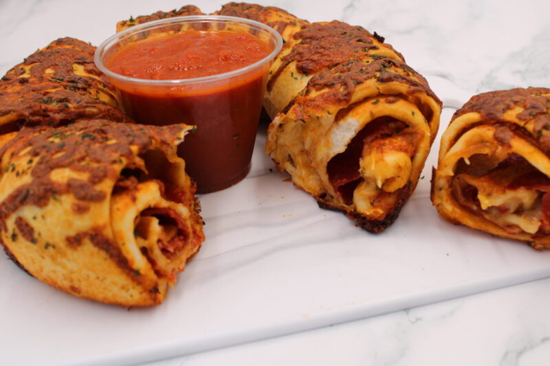 Pepperoni Roll Pull Apart
