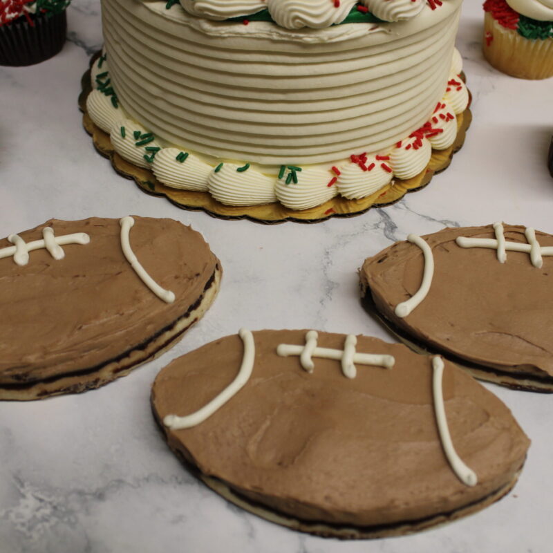 Super Bowl Decorated Cookies