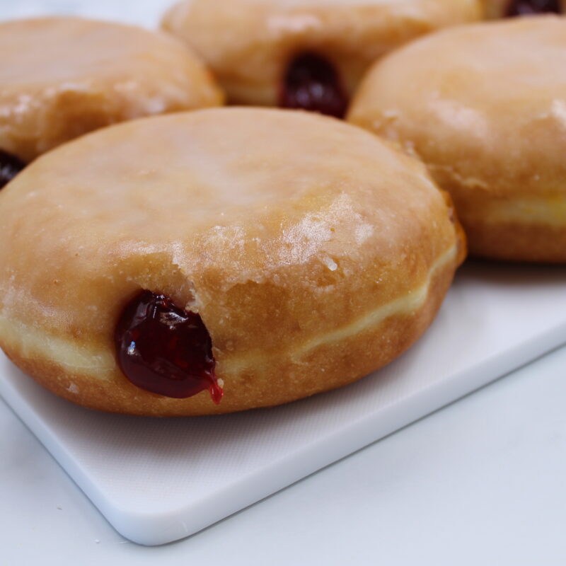 Paczki - Raspberry - Glazed