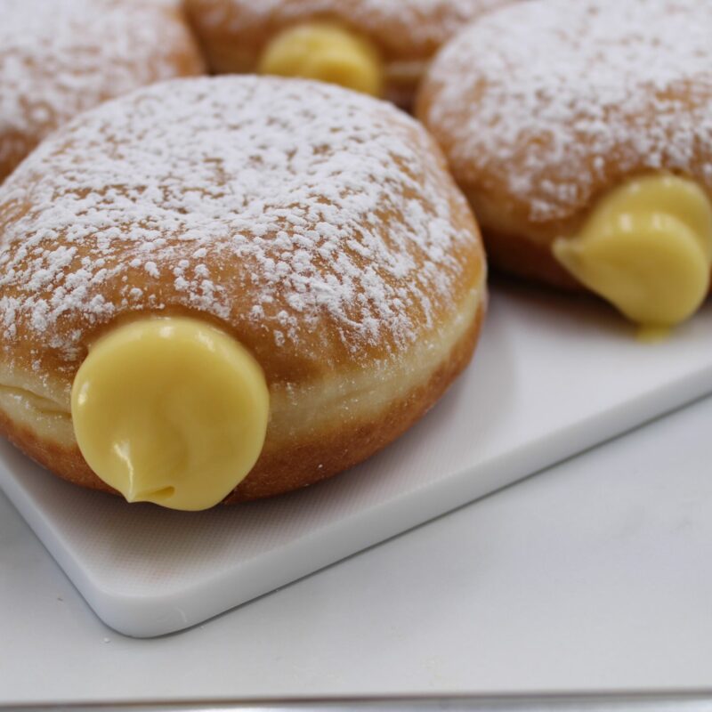 Paczki - Pastry Cream - Powdered Sugar