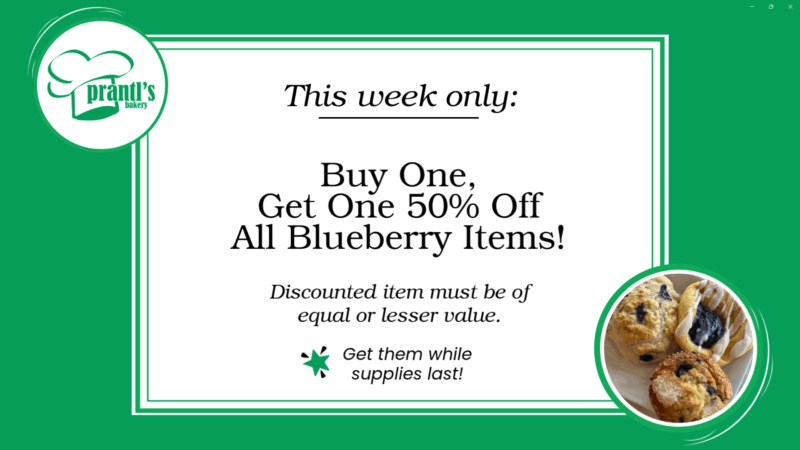 Specials July 8th-July 13th
