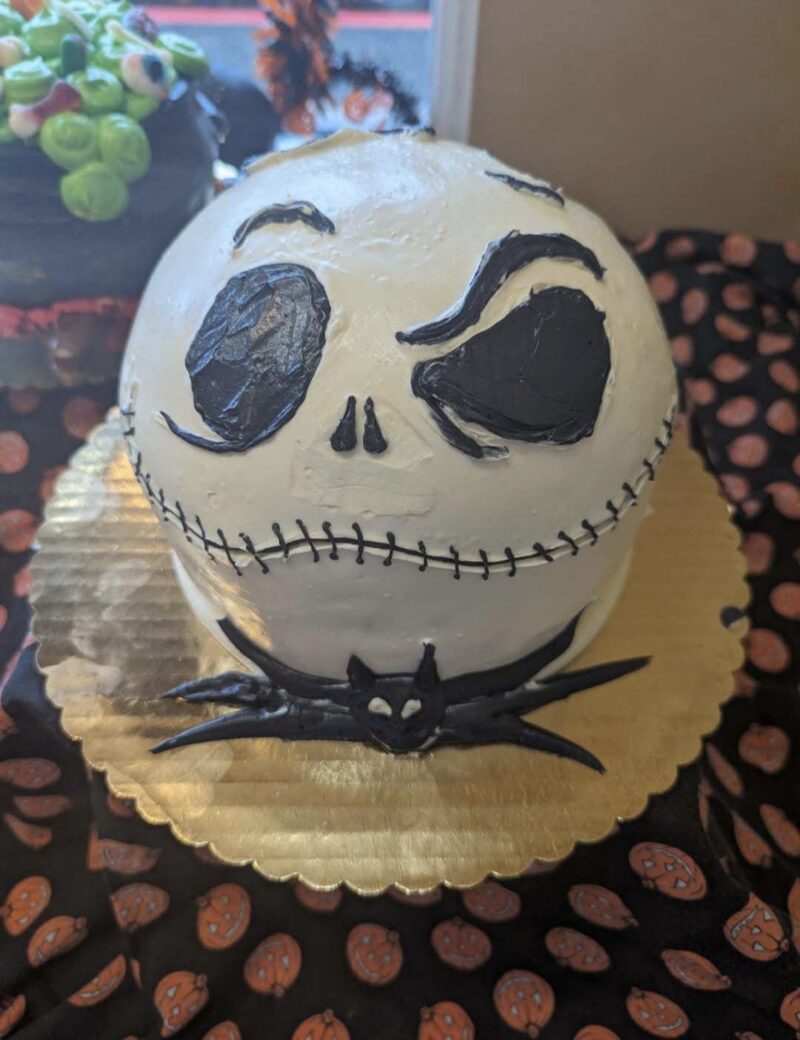 Skeleton Cake